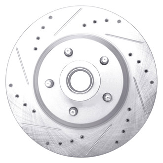 DFC® - Premium Drilled and Slotted Front Driver Side Brake Rotor