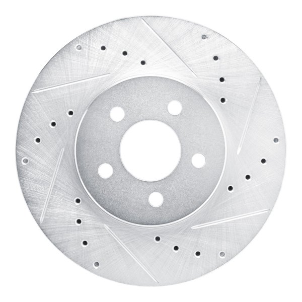 DFC® - Premium Drilled and Slotted Front Brake Rotor