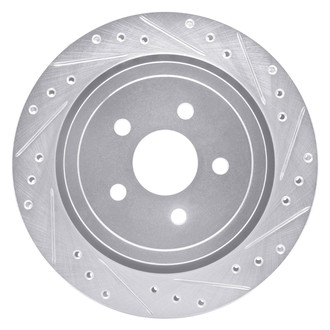 DFC® - Premium Drilled and Slotted Rear Passenger Side Brake Rotor