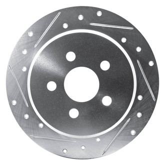 DFC® - Premium Drilled and Slotted Rear Driver Side Brake Rotor
