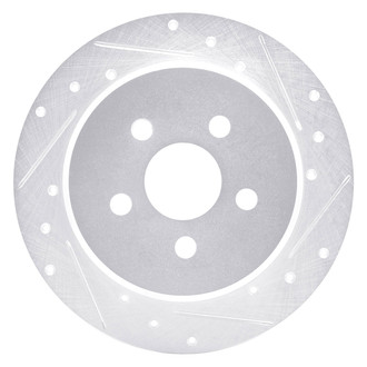 DFC® - Premium Drilled and Slotted Rear Passenger Side Brake Rotor