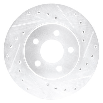 DFC® - Premium Drilled and Slotted Front Passenger Side Brake Rotor