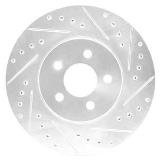 DFC® - Premium Drilled and Slotted Front Passenger Side Brake Rotor