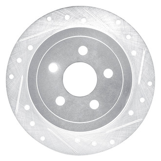 DFC® - Premium Drilled and Slotted Rear Passenger Side Brake Rotor