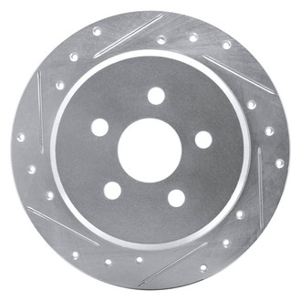 DFC® - Premium Drilled and Slotted Rear Driver Side Brake Rotor