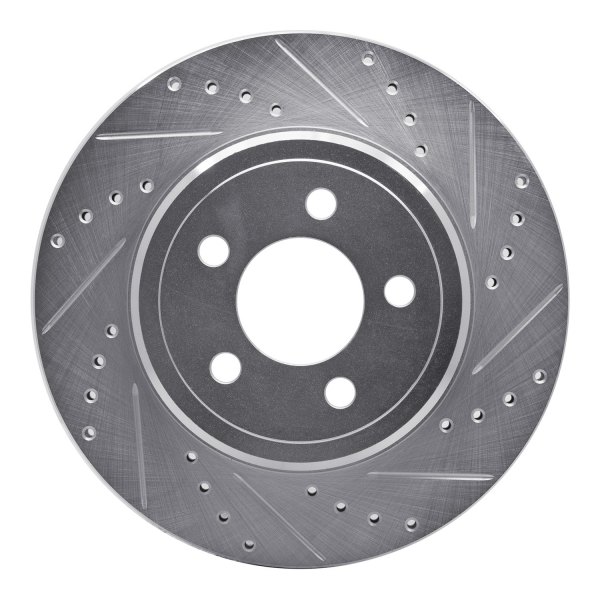 DFC® - Premium Drilled and Slotted Rear Brake Rotor