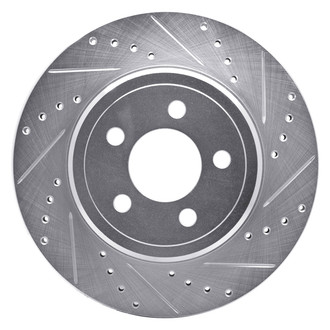 DFC® - Premium Drilled and Slotted Rear Passenger Side Brake Rotor