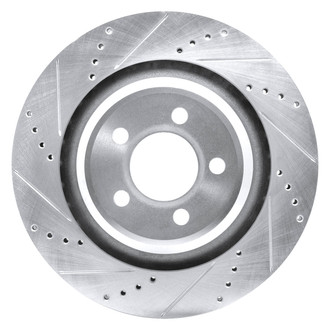 DFC® - Premium Drilled and Slotted Rear Driver Side Brake Rotor