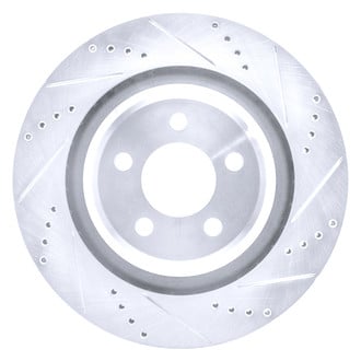 DFC® - Premium Drilled and Slotted Rear Passenger Side Brake Rotor