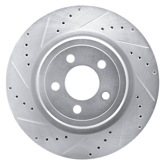 DFC® - Premium Drilled and Slotted Rear Driver Side Brake Rotor