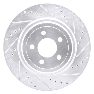 DFC® - Premium Drilled and Slotted Rear Passenger Side Brake Rotor