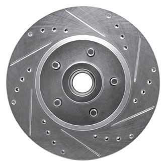 DFC® - Premium Drilled and Slotted Front Passenger Side Brake Rotor