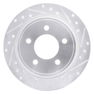 DFC® - Premium Drilled and Slotted Rear Passenger Side Brake Rotor