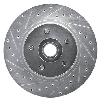 DFC® - Premium Drilled and Slotted Front Driver Side Brake Rotor