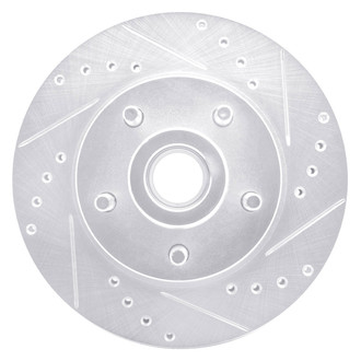 DFC® - Premium Drilled and Slotted Front Passenger Side Brake Rotor