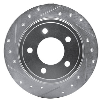 DFC® - Premium Drilled and Slotted Rear Driver Side Brake Rotor