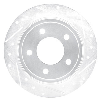 DFC® - Premium Drilled and Slotted Rear Passenger Side Brake Rotor