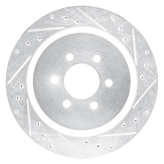 DFC® - Premium Drilled and Slotted Rear Passenger Side Brake Rotor
