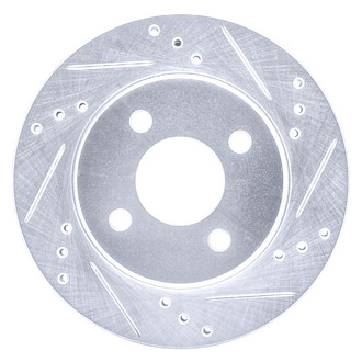 DFC® - Premium Drilled and Slotted Front Passenger Side Brake Rotor