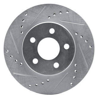 DFC® - Premium Drilled and Slotted Front Driver Side Brake Rotor