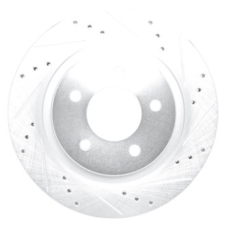 DFC® - Premium Drilled and Slotted Front Passenger Side Brake Rotor