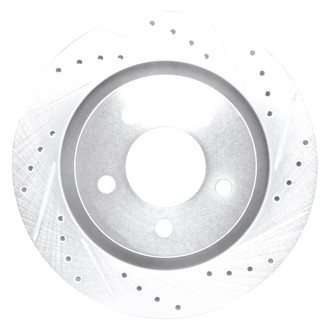 DFC® - Premium Drilled and Slotted Front Passenger Side Brake Rotor