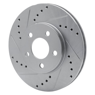 DFC® - Premium Drilled and Slotted Front Driver Side Brake Rotor