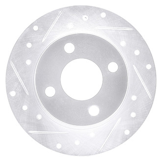 DFC® - Premium Drilled and Slotted Front Driver Side Brake Rotor