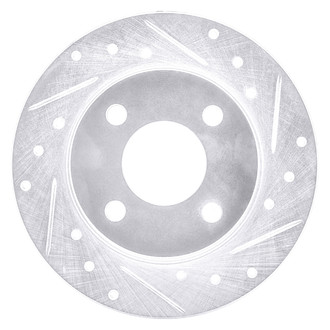 DFC® - Premium Drilled and Slotted Front Passenger Side Brake Rotor