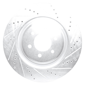 DFC® - Premium Drilled and Slotted Front Passenger Side Brake Rotor
