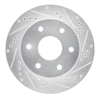 DFC® - Premium Drilled and Slotted Rear Passenger Side Brake Rotor