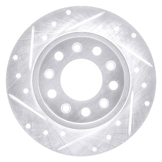 DFC® - Premium Drilled and Slotted Rear Driver Side Brake Rotor
