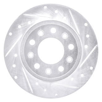 DFC® - Premium Drilled and Slotted Rear Passenger Side Brake Rotor