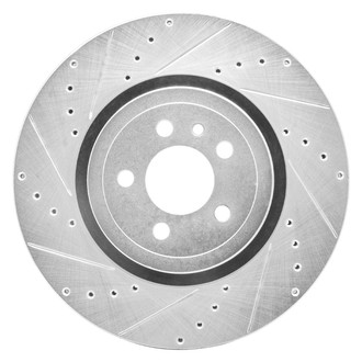 DFC® - Premium Drilled and Slotted Front Driver Side Brake Rotor