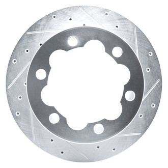 DFC® - Premium Drilled and Slotted Rear Passenger Side Brake Rotor