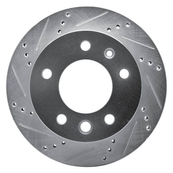 DFC® - Premium Drilled and Slotted Front Brake Rotor