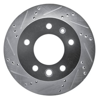 DFC® - Premium Drilled and Slotted Front Driver Side Brake Rotor