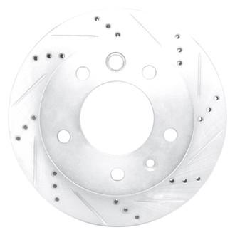 DFC® - Premium Drilled and Slotted Front Passenger Side Brake Rotor