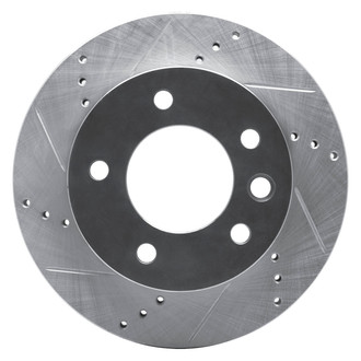 DFC® - Premium Drilled and Slotted Front Driver Side Brake Rotor