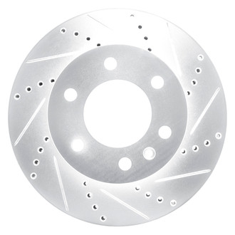 DFC® - Premium Drilled and Slotted Front Passenger Side Brake Rotor