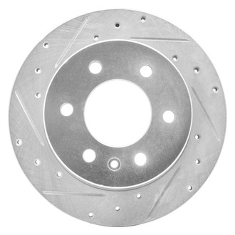 DFC® - Premium Drilled and Slotted Rear Driver Side Brake Rotor