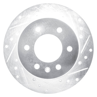 DFC® - Premium Drilled and Slotted Rear Passenger Side Brake Rotor