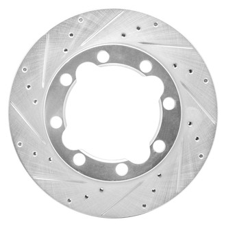 DFC® - Premium Drilled and Slotted Front Driver Side Brake Rotor