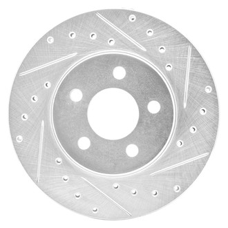 DFC® - Premium Drilled and Slotted Front Passenger Side Brake Rotor