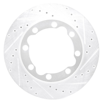 DFC® - Premium Drilled and Slotted Front Passenger Side Brake Rotor