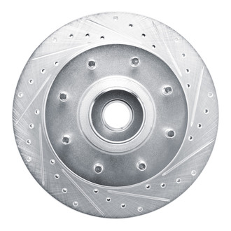 DFC® - Premium Drilled and Slotted Front Passenger Side Brake Rotor