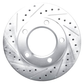 DFC® - Premium Drilled and Slotted Front Driver Side Brake Rotor