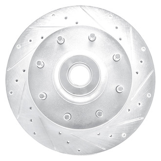 DFC® - Premium Drilled and Slotted Front Passenger Side Brake Rotor