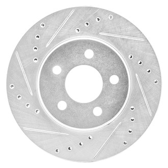 DFC® - Premium Drilled and Slotted Front Driver Side Brake Rotor