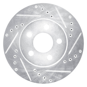 DFC® - Premium Drilled and Slotted Front Passenger Side Brake Rotor